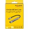 HUB USB Delock USB 80 Gbps kabelis, kištukas PD 3.1 Type-C 16K 60 Hz 1 m Duomenys Smart-Home IoT