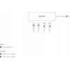 USB Adapteris - DICOTA D32061 4-in-1 10 Gbps Sidabrinis