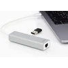 Assmann Electronic DIGITUS 3 Port USB 3.0 Type C Hub su Gigabit Ethernet 3xUSB A/F 1xUSB C/M 1xRJ45 LAN Palaiko Windows ir Mac OS