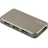 Assmann Electronic DIGITUS USB 3.0 Hub 4 prievadų Įsk. 5V/2A maitinimo šaltinis Aliuminio korpusas