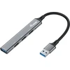 HUB USB Equip Equip USB-Hub 4-Port 3.0 ->1x3.0 3x2.0 5Gbps o.įkroviklis gr