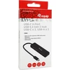 Equip USB šakotuvas USB šakotuvas 4 prievadų 3.2/C->2xUSB-C 2xUSB-A 10Gbps o.Netz.sw