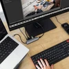 Fixed Fiksuotas | 6 prievadų USB-C HUB Pro nešiojamiesiems kompiuteriams ir planšetiniams kompiuteriams