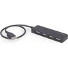 GEMBIRD 4 prievadų USB HUB juodas