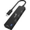 USB (3.0) hub 4-port, UH-400, juoda, Genius