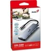 USB (3.0) šakotuvas 5 prievadų, UH-500, pilka, Genius, 2x USB 3.0,1x HDMI,2x USB-C, Maitinimas 100W