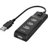 HUB USB Hama 4x USB-A 2.0 (002001180000)