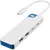 Hyper HyperDrive Flex 4 Port USB-C Combo Hub, Baltas/Mėlyna | HD5200BUGL