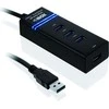 IBOX IUH3FB HUB I-BOX USB 3.0 Juodas 4-PORTS