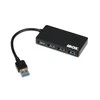 IBOX IUH3F56 HUB USB 3.0 Juodas 4-PORTS SLIM