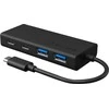 ICY BOX USB 3.0 HUB Type-C iki 2x Type-C ir 2x Type-A jungtys