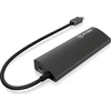 Icy Box Ledo dėžutė IB-AC6405-C 4 prievadų USB 3.0 tipo -C šakotuvas, Aliuminio (1 x tipas -C iki 4 x tipas-A) Raidsonic 4 prievadų USB 3.0 tipo -C šakotuvas, Aliuminio (1 x tipas -C iki 4 x tipas- A )