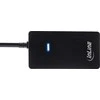 HUB USB InLine ® USB 2.0 4-Port Hub, Type-A vyras yra 4x Type -A moteris, juoda, 30cm