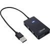 HUB USB InLine ® USB 2.0 4-Port Hub, Type-A vyras yra 4x Type -A moteris, juoda, 30cm