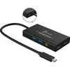 J5create - Vaizdo įrašymo USB šakotuvas
