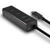 AXAGON HUE-S2C 4x USB3.0 įkrovimo šakotuvas, MicroUSB įkrovimo jungtis, C tipo