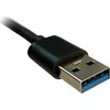 HUB USB LC-Power 4xUSBA 1XUSB- C Juoda mažmeninė prekyba