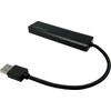 HUB USB LC-Power 4xUSBA 1XUSB- C Juoda mažmeninė prekyba