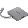 LENOVO USB-C 4 viename kelionių šakotuvas Gen2, juodas