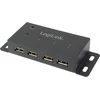 LogiLink Hub 4xUSB 2.0 metalinis korpusas