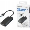 HUB USB LogiLink LogiLink USB 3.2 HUB 4-port, Gen1 juodas