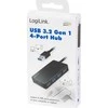 HUB USB LogiLink LogiLink USB 3.2 HUB 4-port, Gen1 juodas