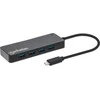 HUB USB Manhattan Manhattan 168410 huby i koncentratory USB Type-C 5000 Mbit/s Juodas