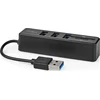HUB USB Nedis CCGB60250BK01 huby i koncentratory