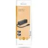 HUB USB Nedis CCGB64250BK01 doko stotelė Przewodowa USB Type-C Juodas