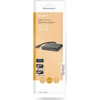HUB USB Nedis CCGB64770BK01 doko stotelė Przewodowa USB 3.2 Gen 1 (3.1 Gen 1) Type-C Juodas