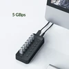 „Orico Hub“ aktyvus 13 * USB-A juodas