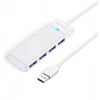 Orico PAPW4A-U3 USB Hub 4-port 4x USB-A 3.0 1.8 m - baltas