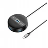 ORICO YS1-C2 4-port USB hub 1x USB-A 3.0 3x USB-A 2.0 0.3 m – juodas