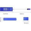 ORICO HUB USB-C, 2x USB-A (2x3.0), USB-C, 5 GBPS, PWC2U-C3-015-BL-EP