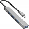 Orico Hub USB-C, USB-A 5Gbps, 3*USB-A 2.0, alumini