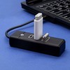 Orico Hub adapteris USB-C prie 2x USB 3.0 + USB-C, 5 Gbps, 0.15 m (juodas)
