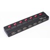 KONCENTRATORIAUS USB PremiumCord 7 x USB-A 2.0 (ku2hub7sw)