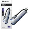 Centratorius adapteris USB 3.0 4in1 3x 2.0 Qoltec