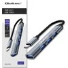 Centratorius adapteris usb-c 3.1 4in1 usb 3.0 3x 2.0 Qoltec