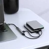 Qoltec 53790 Hub Adapteris USB-C 3.1 5in1 | USB-C PD| USB-C | 2x USB 2.0 | USB 3.0