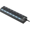 Rebel Adapteris HUB USB 3.0 7