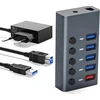 HUB USB Reagle PRO 4x USB-A 3.2 Gen1