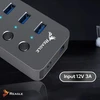 USB šakotuvas Reagle Reagle HUB 10W1 USB 3.1 10 USB-A prievadų maitinimo šaltinis 36 W