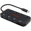 HUB USB Roline Koncentrator USB 3.2 Gen 1, potrójny, kabelis połączeniowy typu C