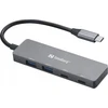 Sandberg USB-C iki 2xUSB-A + 2xUSB-C šakotuvas