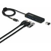HUB USB StarTech 4-Port USB-C Hub USB 3.0 5Gbps mini rozdzielacz USB zasilany su magistrali su kablem 61cm USB-C do 4x USB-A Splitter