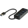 StarTech USB 3.0 HUB 4 prievadai juodi