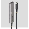 HUB USB StarTech .COM 4-Port USB-C Hub 10Gbps 100W Power Delivery 4x USB-C Ports �berstromschutz PCR-Aliuminio f�r MacBook Dell ThinkPad HP (309B-USBC-HUB)