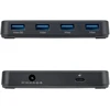 StarTech USB-A Hub 4 prievadai juodi
