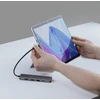 „StarTech“ USB šakotuvas STARTECH.COM USB-C į HDMI kelių prievadų adapteris su 140 W PD įkrovimu, 4K 60 Hz HDMI 2 prievadų USB 10 Gbps šakotuvas, 1 x USB 2.0 prievadas, C tipo mini dokas